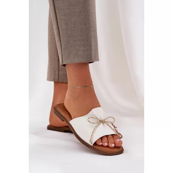  Dámské pantofle BOTO DEONELIS 35630 WHITE 