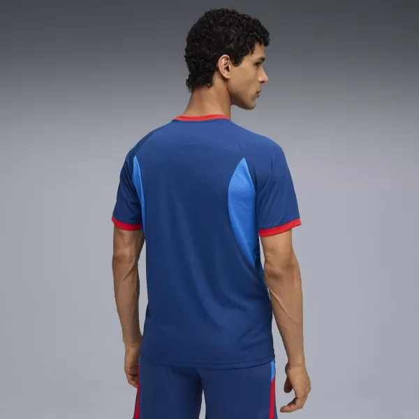  Pánské funkční triko PUMA NEYMAR JR PLAYMAKER JERSEY 660314-10 BLAZING BLUE/PUMAWHITE/ULTRA 