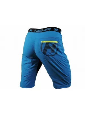 Pánské kraťasy HAVEN NALISHA SHORT MODRÁ/ŽLUTÁ