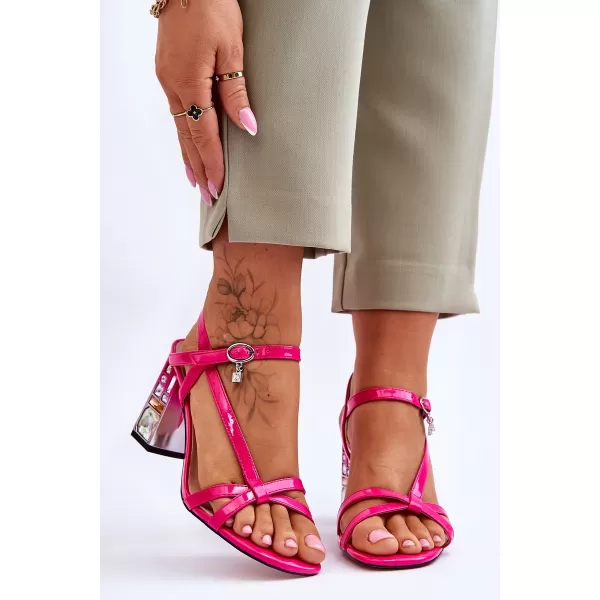  Dámské sandály D&A CR-232 FUSCHIA 