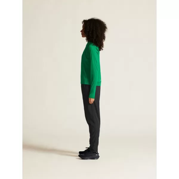  Dámská tréninková bunda s 1/4 zipem CRAFT TW Evolve 2.0 Half Zip W TÝMOVĚ ZELENÁ 