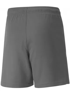 Dětské kraťasy PUMA TEAMLIGA SHORTS JR 704931-13 SMOKED PEARL/PUMA WHITE