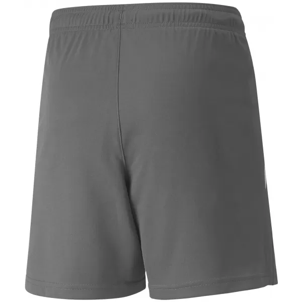  Dětské kraťasy PUMA TEAMLIGA SHORTS JR 704931-13 SMOKED PEARL/PUMA WHITE 