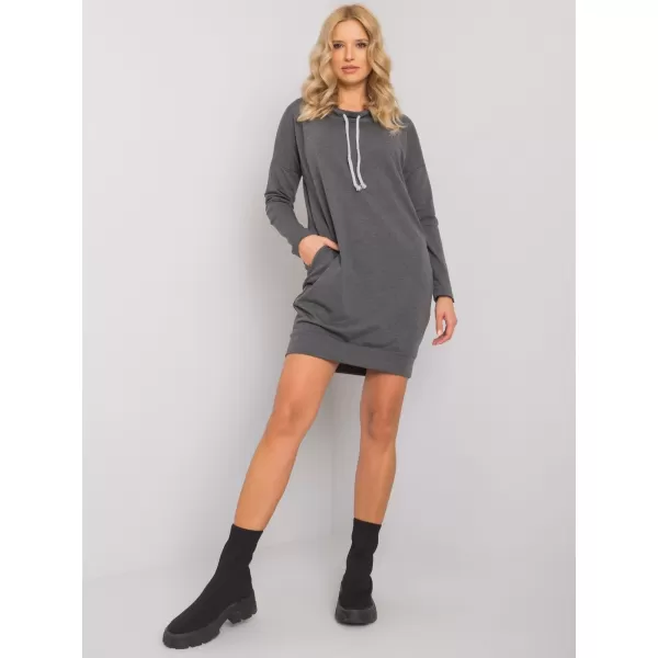  Dámské šaty RELEVANCE RV-TU-4444.30P DARK GREY 