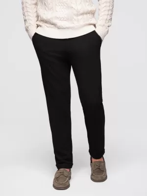 Pánské kalhoty OMBRE OM-PACP-0283 BLACK