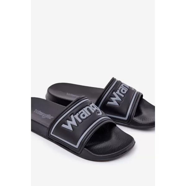  Pánské pantofle WRANGLER AVERELL 20251042.25Y BLACK 