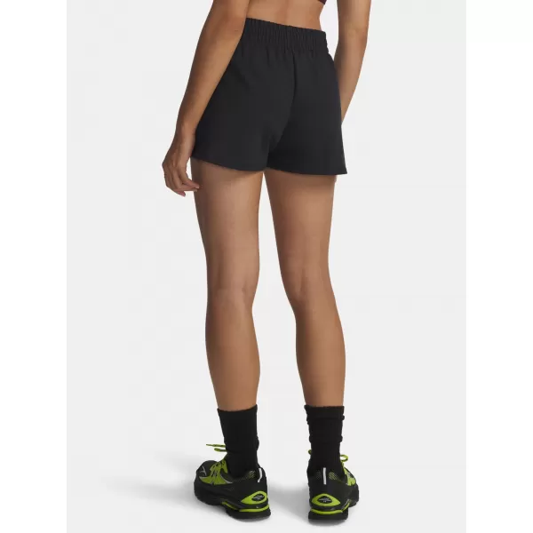  Dámské kraťasy UNDER ARMOUR SPORT TERRY SHORT 6011022-001 ČERNÁ 