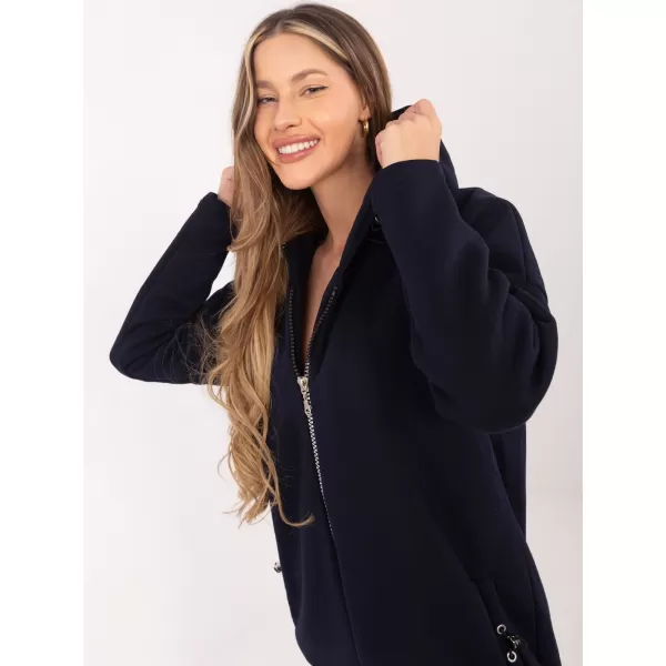  Dámská mikina RUE PARIS RV-BL-4858-1.99P NAVY 