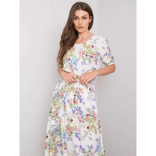  Dámské šaty LAKERTA LK-SK-507639-1.75P WHITE-GREEN 