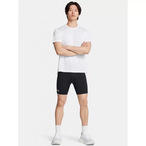  Pánské legíny UNDER ARMOUR UA LAUNCH HALF TIGHTS 1387011-001 ČERNÁ 