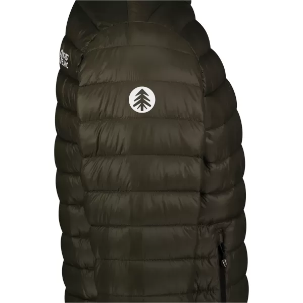  Pánská prošívaná bunda NORDBLANC BURROW NBWJM8261 ARMÁDNÍ ZELENÁ 