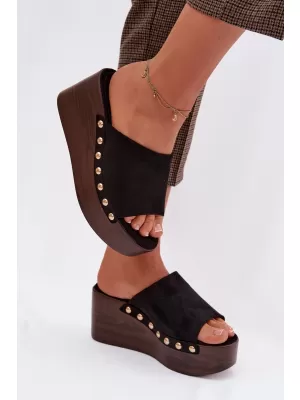 Dámské nazouváky BOTO HELIVINA 41628 BLACK
