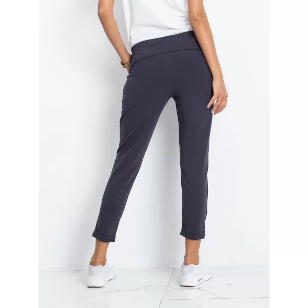  Dámské tepláky BASIC FEEL GOOD RV-DR-3589.10X GRAPHITE 