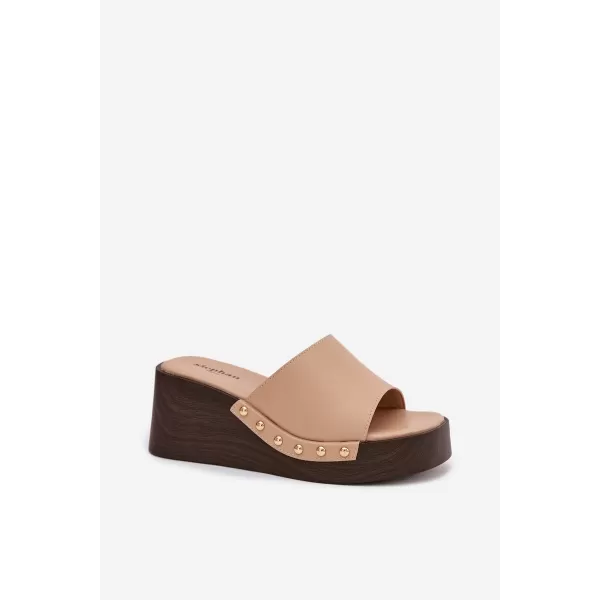  Dámské nazouváky BOTO ARIONNE 41253 BEIGE 