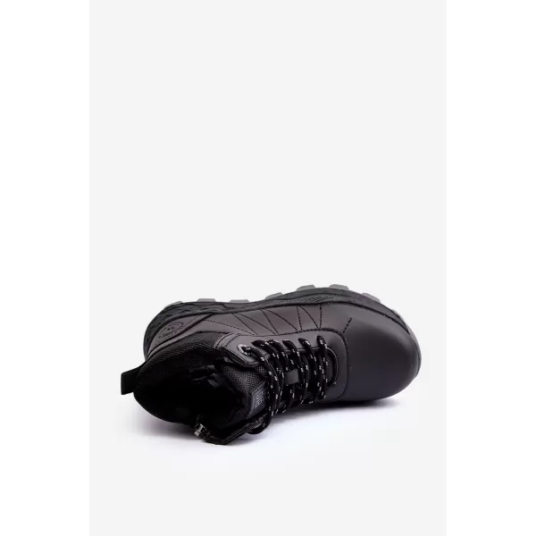  Dětské zimní boty BIG STAR MM374203 BLACK 