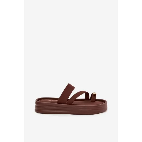  Dámské pantofle BOTO FARIELLE 41284 BROWN 
