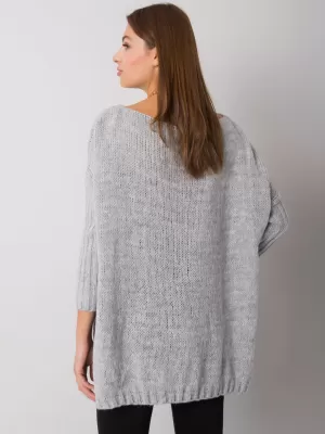 Dámský svetr OCH BELLA TW-SW-BI-559.45 GRAY
