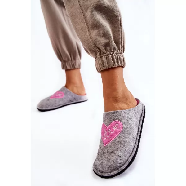  Dámské pantofle BIG STAR KK276020 GREY/PINK 
