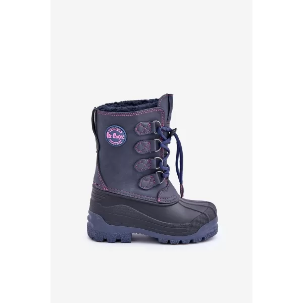  Dětské sněhule LEE COOPER LCJ-24-44-2843K NAVY 