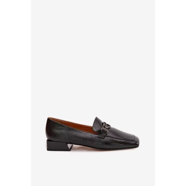  Dámské mokasíny D&A CR61-3125 BLACK 