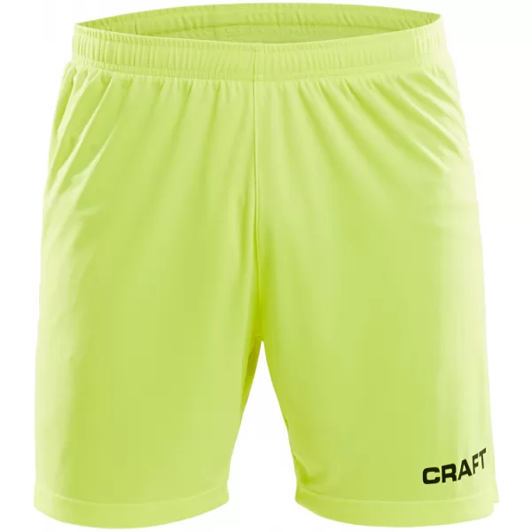  Pánské brankářské šortky CRAFT TW Squad Go GK Shorts M FLUO 