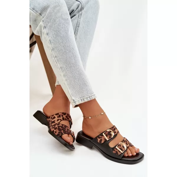  Dámské pantofle BOTO DANELLE 41335 TIGER/BLACK 