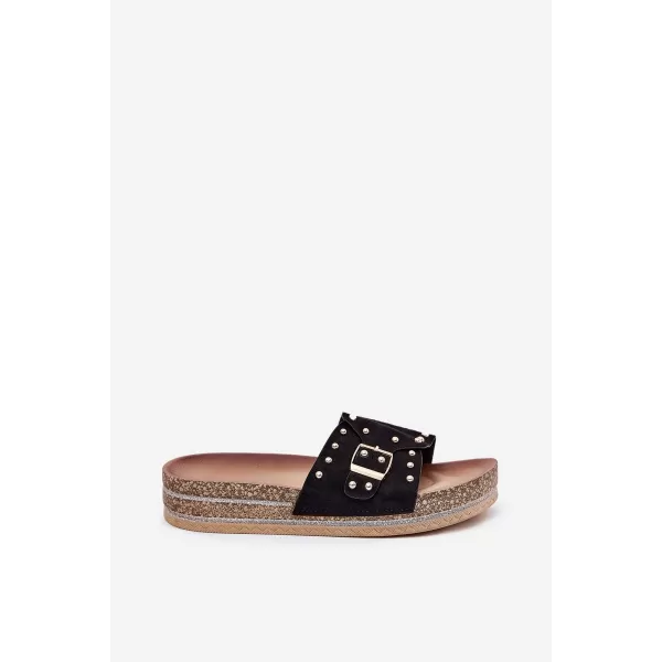  Dámské pantofle BOTO NUSITHIA 36433 BLACK 