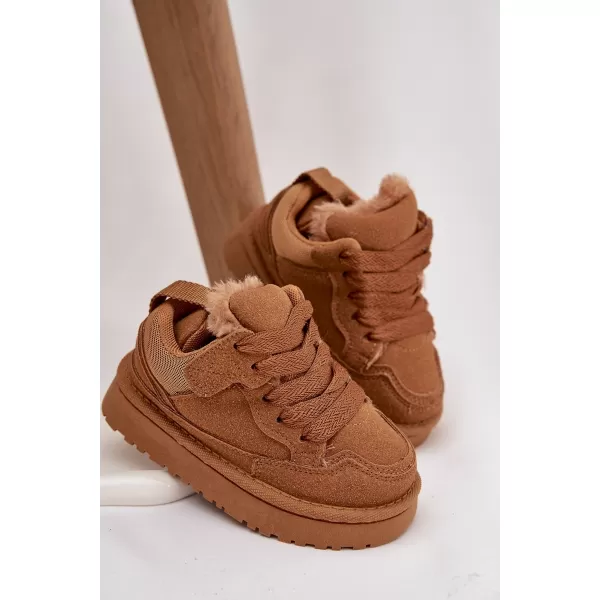 Dětské tenisky BOTO MIREEN 40255 CAMEL 