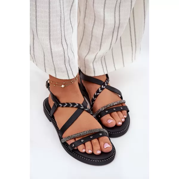  Dámské sandály VINCEZA 17379 BLACK 