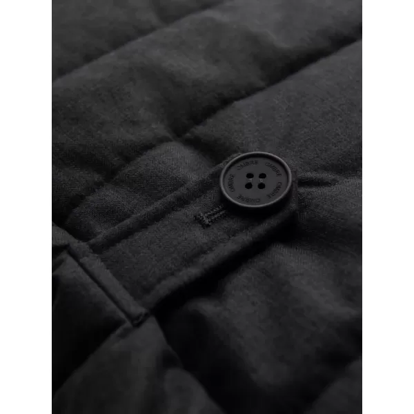  Pánská vesta OMBRE OM-JAVJ-0275 GRAPHITE MELANGE 