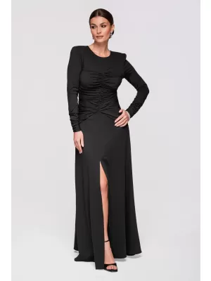 Dámské šaty LARICA LA-OM-DLR272 BLACK