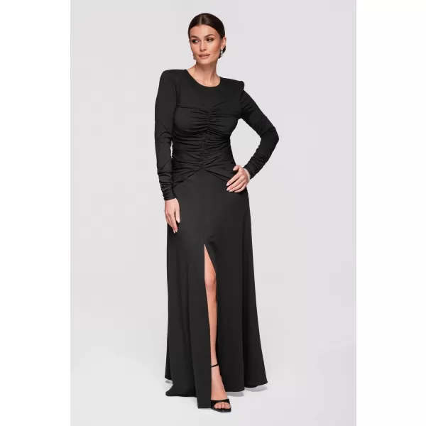  Dámské šaty LARICA LA-OM-DLR272 BLACK 