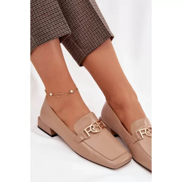  Dámské mokasíny D&A CR61-3125 BEIGE 