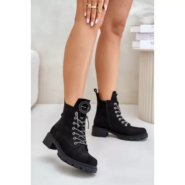  Dámské boty VINCEZA 16465 BLACK 