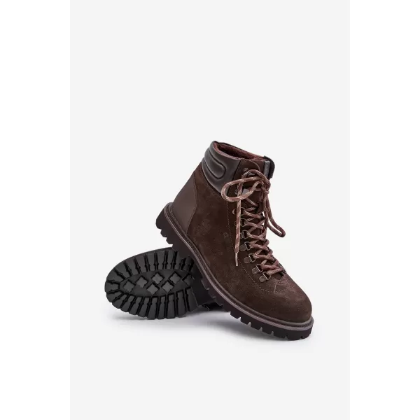  Pánské boty BIG STAR OO174644 BROWN/BEIGE 