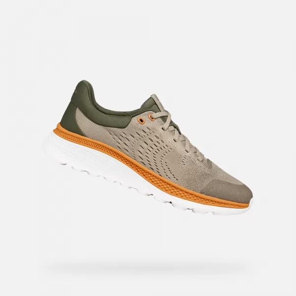  Pánské tenisky GEOX SPHERICA ACTIF X1 G014573 ŠEDÁ 