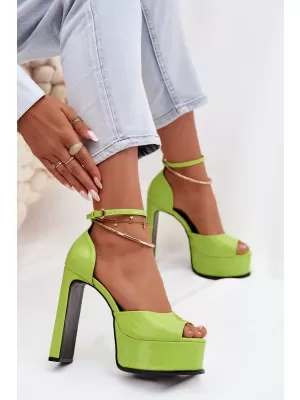Dámské sandály BOTO HORVIA 41550 LIGHT GREEN