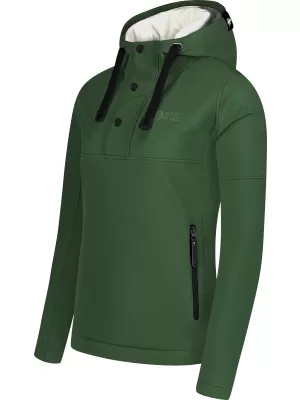 Dámská softshellová mikina NORDBLANC SHOAL NBSSL8341 ZELENÁ