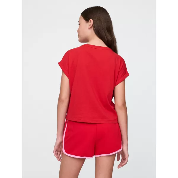 Dětské triko GAP LOGO TEE 780448-01 TOMATO SAUCE 