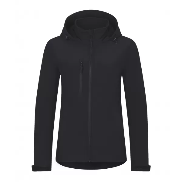  Dámská softshellová bunda ALTISPORT NoPrint NP/ALW945 EBONY GRAY 