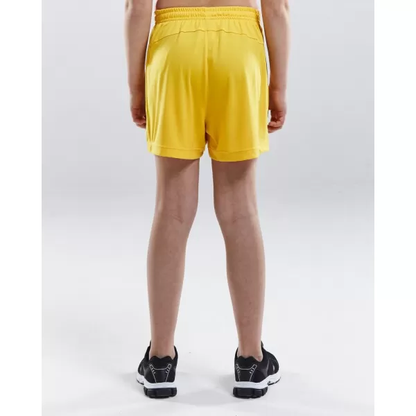  Dětské sportovní kraťasy CRAFT TW Squad Go Short Solid Jr ŠVÉDSKÁ ŽLUTÁ 