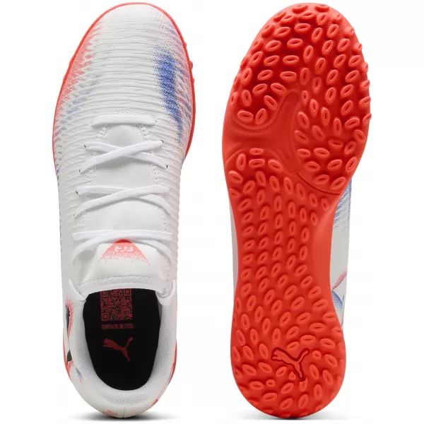  Boty PUMA FUTURE 8 PLAY TT 108605-01 WHITE/PUMA BLACK/GLOWING RED 