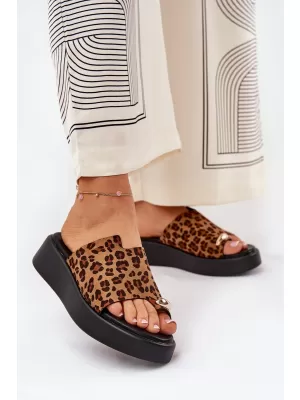 Dámské sandály BOTO SAQESSE 36267 LEOPARD