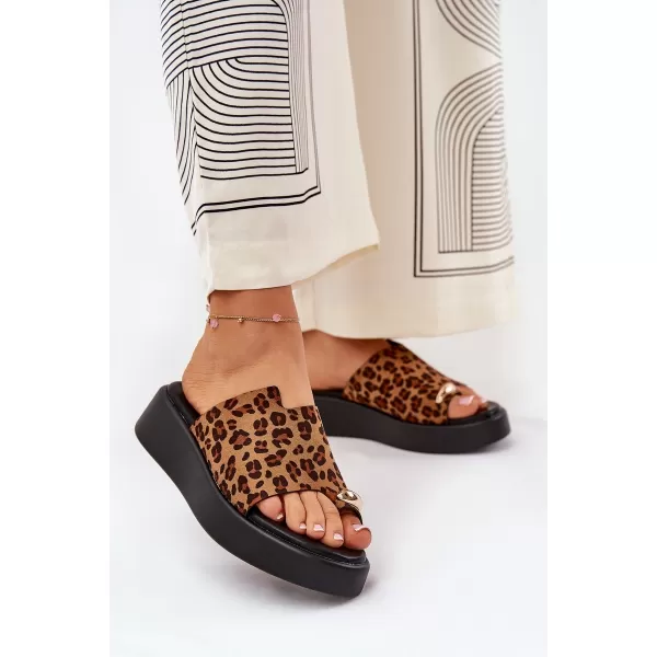  Dámské sandály BOTO SAQESSE 36267 LEOPARD 