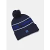 Pánská čepice UNDER ARMOUR MEN'S HALFTIME POM BEANIE 1379985-410 MODRÁ