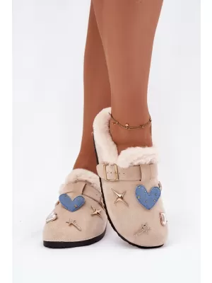 Dámské pantofle BOTO THALORA 40802 BEIGE