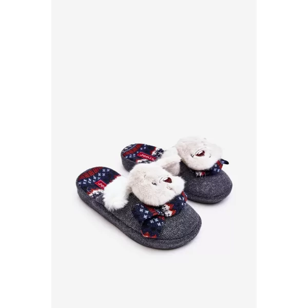  Dětské pantofle BOTO DASCA 28697 GREY 