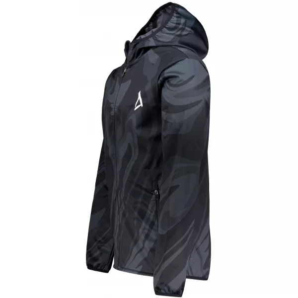  Pánská softshellová bunda premium ALTISPORT VOJ/ALM072JACK01 ČERNÁ 