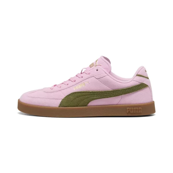  Boty PUMA CLUB II ERA SUEDE 400717_31 PINK SHIMMER/OLIVE GREEN 