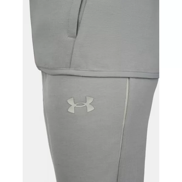  Chlapecká souprava UNDER ARMOUR UA DOUBLE KNIT FZ SET UAFII1NE-053 ŠEDÁ 